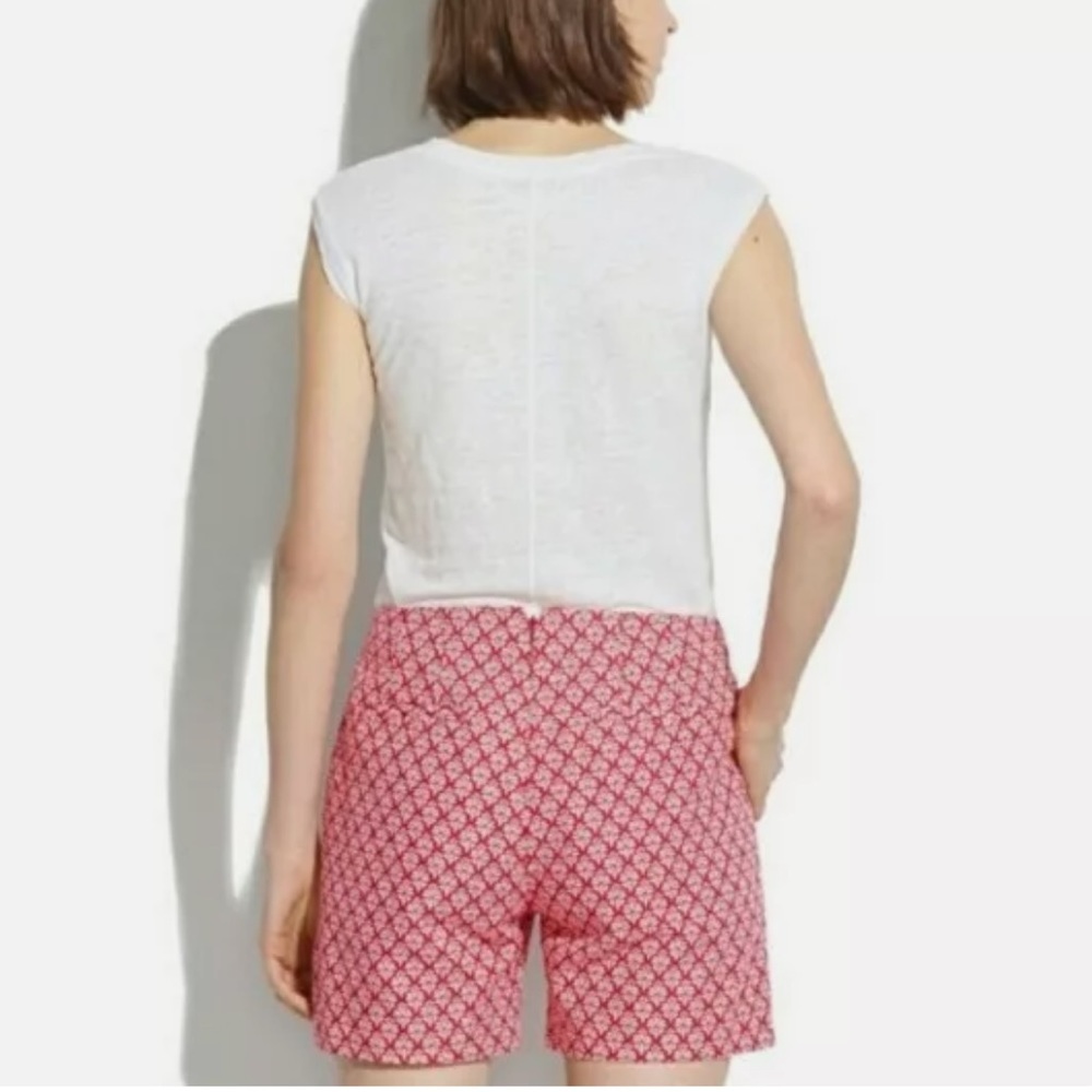 Madewell Tulip Tree Print Mid Rise Short - Picture 2 of 5